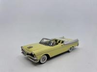 DODGE: A 1:43 scale model by Western Models of the Dodge Custom Royal Lancer Convertible in yellow, complete with original packaging [Location: Sydney] - 2