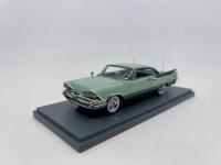 DODGE: A 1:43 scale model by Neo Scale Models of the Dodge Custom Royal Lancer 2-door hardtop&nbsp;in green, complete with original packaging [Location: Sydney] - 2
