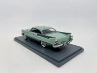 DODGE: A 1:43 scale model by Neo Scale Models of the Dodge Custom Royal Lancer 2-door hardtop&nbsp;in green, complete with original packaging [Location: Sydney] - 3