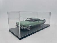 DODGE: A 1:43 scale model by Neo Scale Models of the Dodge Custom Royal Lancer 2-door hardtop&nbsp;in green, complete with original packaging [Location: Sydney] - 7