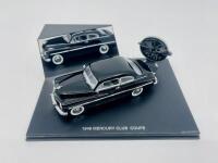 MERCURY: A 1:43 scale model by Eagle Collectables of the 1949&nbsp;Mercury&nbsp;Club Coupe in black, complete with original packaging [Location: Sydney] - 2