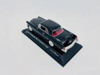 LINCOLN: A 1:43 scale model by Minichamps of the 1956 Lincoln Continental Coupe in black, complete with original packaging [Location: Sydney] - 4