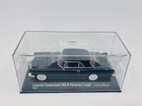 LINCOLN: A 1:43 scale model by Minichamps of the 1956 Lincoln Continental Coupe in black, complete with original packaging [Location: Sydney] - 6