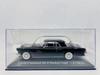 LINCOLN: A 1:43 scale model by Minichamps of the 1956 Lincoln Continental Coupe in black, complete with original packaging [Location: Sydney] - 7