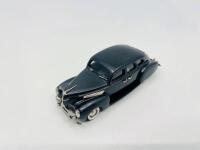 LINCOLN: A 1:43 scale model by Brooklin Models of the 1938 Lincoln Zephyr sedan in grey, complete with original packaging [Location: Sydney] - 4