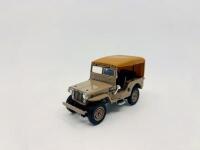 JEEP: A 1:43 scale model by Matchbox of the 1945 Jeep in beige, complete with original packaging [Location: Sydney] - 2