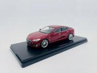 TESLA: A 1:43 scale model by Schuco of the Tesla Model S, complete with original packaging [Location: Sydney] - 2