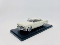 CHRYSLER: A 1:43 scale model by Neo Scale Models of the 1956 Chrysler 300B&nbsp;coupe in white, complete with original packaging [Location: Sydney] - 2