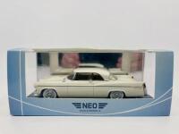 CHRYSLER: A 1:43 scale model by Neo Scale Models of the 1956 Chrysler 300B&nbsp;coupe in white, complete with original packaging [Location: Sydney] - 7