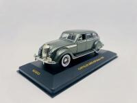 CHRYSLER: A 1:43 scale model by IXO Models of the 1936&nbsp;Chrysler Airflow Sedan in silver, complete with original packaging [Location: Sydney] - 2