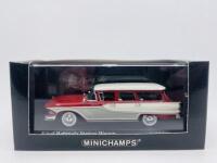 EDSEL: A 1:43 scale model by Minichamps of the 1958&nbsp;Edsel Bermuda Station Wagon in red, complete with original packaging [Location: Sydney] - 8