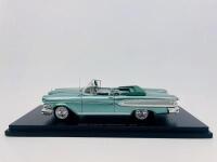 EDSEL: A 1:43 scale model by Spark of the 1958 Edsel Citation Convertible in green, complete with original packaging [Location: Sydney]