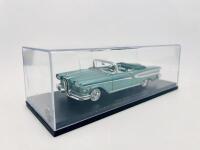 EDSEL: A 1:43 scale model by Spark of the 1958 Edsel Citation Convertible in green, complete with original packaging [Location: Sydney] - 7