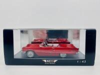 FORD: A 1:43 scale model by Neo Scale Models of the Ford Thunderbird convertible in red, complete with original packaging [Location: Sydney] - 8