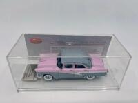 FORD: A 1:43 scale model by Trax of the 1958 Ford Customline sedan&nbsp;in pink, limited edition 0786/1710 pieces, complete with original packaging [Location: Sydney] - 7