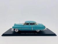 CADILLAC: A 1:43 scale model by Spark of the 1950 Cadillac Series 62 Berline in light blue, complete with original packaging [Location: Sydney]