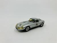 Jaguar: A resin&nbsp;1:43 scale model by Provence Moulage of the E-type Lightweight in 1964 Le Mans livery, in original packaging [Location: Sydney]