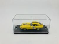 JAGUAR: A 1:43 scale model by Box of the E-type FHC in 1988 Targa Florio livery, in original packaging [Location: Sydney] - 6