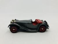 JAGUAR: A 1:43 scale model by Milestone of the 1936 SS100 in Grey, in original packaging but missing outer box [Location: Sydney] - 3