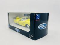 FORD: A 1:43 scale model by New-Ray of the 1956&nbsp;Ford Thunderbird in yellow,&nbsp;complete with original packaging [Location: Sydney] - 6
