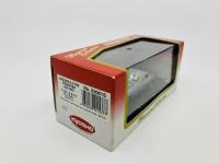 JAGUAR: A 1:43 scale model by Kyosho&nbsp;of the E-type Roadster in Silver, in original packaging [Location: Sydney] - 4