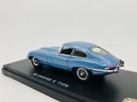 JAGUAR: A 1:43 scale model by Kyosho of the E-type FHC in blue, in original packaging [Location: Sydney] - 3