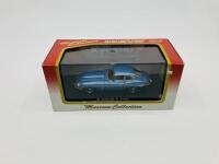 JAGUAR: A 1:43 scale model by Kyosho of the E-type FHC in blue, in original packaging [Location: Sydney] - 5