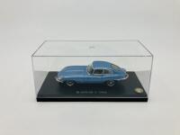 JAGUAR: A 1:43 scale model by Kyosho of the E-type FHC in blue, in original packaging [Location: Sydney] - 6