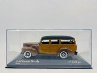 FORD: A 1:43 scale model by Minichamps of the 1940&nbsp;Ford DeLuxe Woody in brown. Limited edition, 1 of 1,152 pieces,&nbsp;complete with original packaging [Location: Sydney] - 6