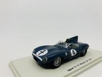 JAGUAR: A 1:43 scale model by Spark of the D-type 1956 Le Mans winner, in original packaging [Location: Sydney] - 2
