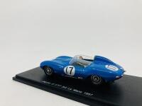 JAGUAR: A 1:43 scale model by Spark of the D-type 1957 Le Mans third placing, in original packaging [Location: Sydney] - 3