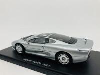 Jaguar: A 1:43 scale model by Spark of the 1992 XJ220 Coupe, in original packaging [Location: Sydney] - 3