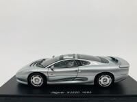 Jaguar: A 1:43 scale model by Spark of the 1992 XJ220 Coupe, in original packaging [Location: Sydney]