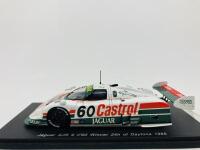 Jaguar: A 1:43 scale model by Spark of the XJR9 1988 Daytona 24-Hours&nbsp;winner, in original packaging [Location: Sydney]