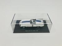 Jaguar: A 1:43 scale model by Spark of the 1960 E2A in Le Mans livery, in original packaging [Location: Sydney] - 4