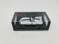 Jaguar: A 1:43 scale model by Spark of the 1960 E2A in Le Mans livery, in original packaging [Location: Sydney] - 5