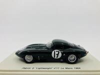 Jaguar: A 1:43 scale model by Spark of the E-type Lightweight 'Low Drag' Coupe&nbsp;in 1964 Le Mans livery, in original packaging [Location: Sydney] - 3