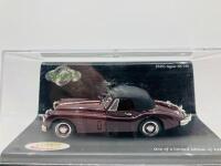Jaguar: A 1:43 scale model by Vitesse of the XK140 DHC, Limited Edition (2,280 pieces), in original packaging [Location: Sydney]