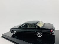Jaguar: A 1:43 scale model by AutoArt of the XJR in Black, in original packaging [Location: Sydney] - 6