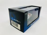 Jaguar: A 1:43 scale model by AutoArt of the C-type in Silver, in original packaging [Location: Sydney] - 3