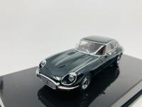 Jaguar: A 1:43 scale model by AutoArt of the E-type Series 2 V12 Coupe in Green, in original packaging [Location: Sydney] - 5