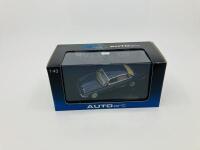 Jaguar: A 1:43 scale model by AutoArt of the XJ8 in Blue, in original packaging [Location: Sydney] - 4
