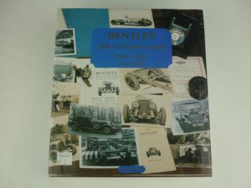 BENTLEY: Two hardcover books by Michael Hay relating to Bentley