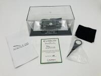 Jaguar: A 1:43 scale model by AutoArt&nbsp;of the D-type 1955 Le Mans winner, in original packaging [Location: Sydney]