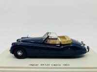 Jaguar: A 1:43 scale model by Spark of the 1953&nbsp;XK120 Drophead Coup&eacute;, in original packaging [Location: Sydney] - 2