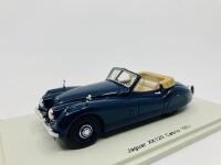 Jaguar: A 1:43 scale model by Spark of the 1953&nbsp;XK120 Drophead Coup&eacute;, in original packaging [Location: Sydney]