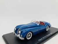 Jaguar: A 1:43 scale model by Spark of the 1957 XK140 Roadster, in original packaging [Location: Sydney] - 2