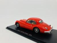 Jaguar: A 1:43 scale model by Spark of the 1954 XK140 FHC, in original packaging [Location: Sydney] - 3