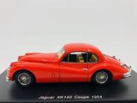 Jaguar: A 1:43 scale model by Spark of the 1954 XK140 FHC, in original packaging [Location: Sydney]