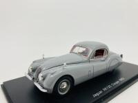 Jaguar: A 1:43 scale model by Spark of the 1952 XK120 FHC, in original packaging [Location: Sydney]